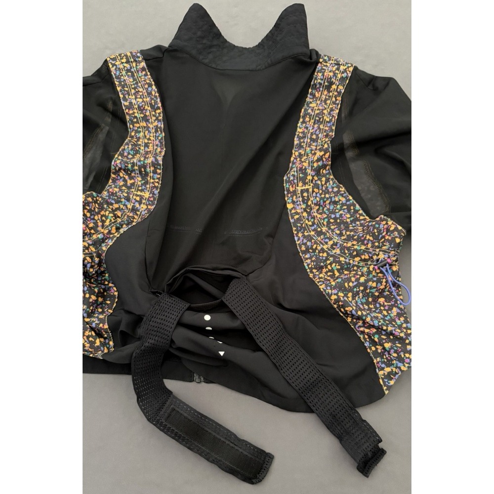 Nike Running Jacket Women's XS Black Icon Clash Sheer Sleeve Packable DD2285 - Picture 11 of 12